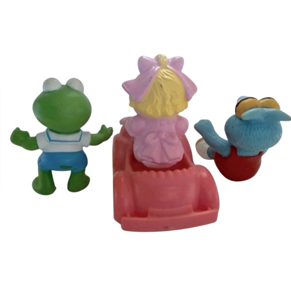 Muppet Babies McDonald’s Happy Meal Toys Kermit, Piggy in her car & Gonzo - Picture 4 of 4